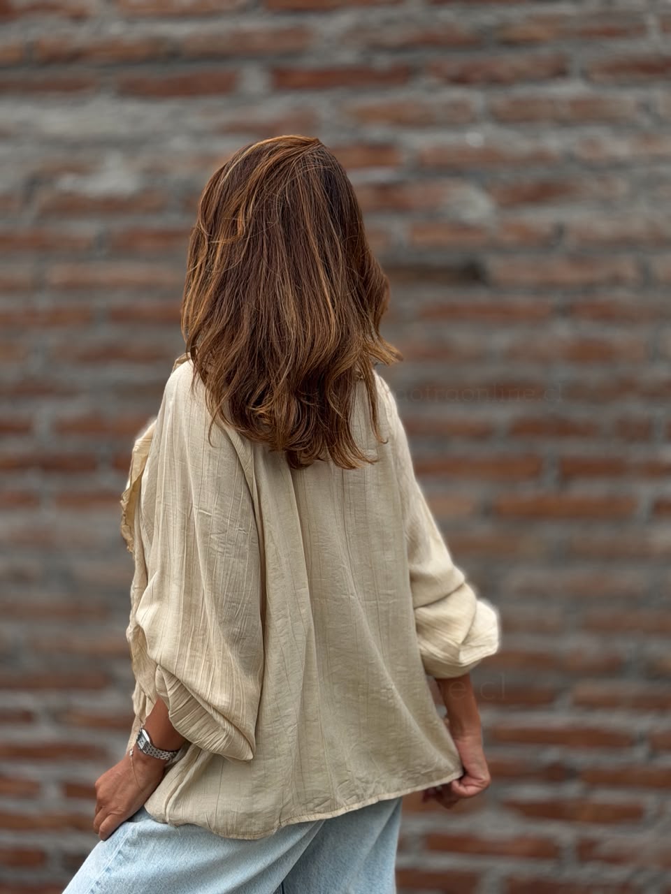 Blusa Memphis camel
