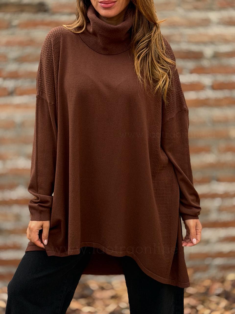 Oversize Top choco