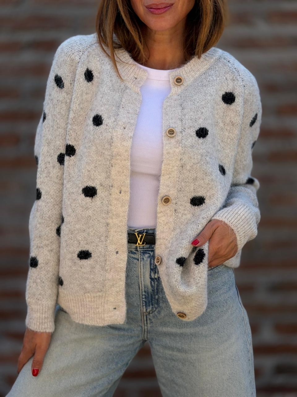 Chaleco París Camille beige