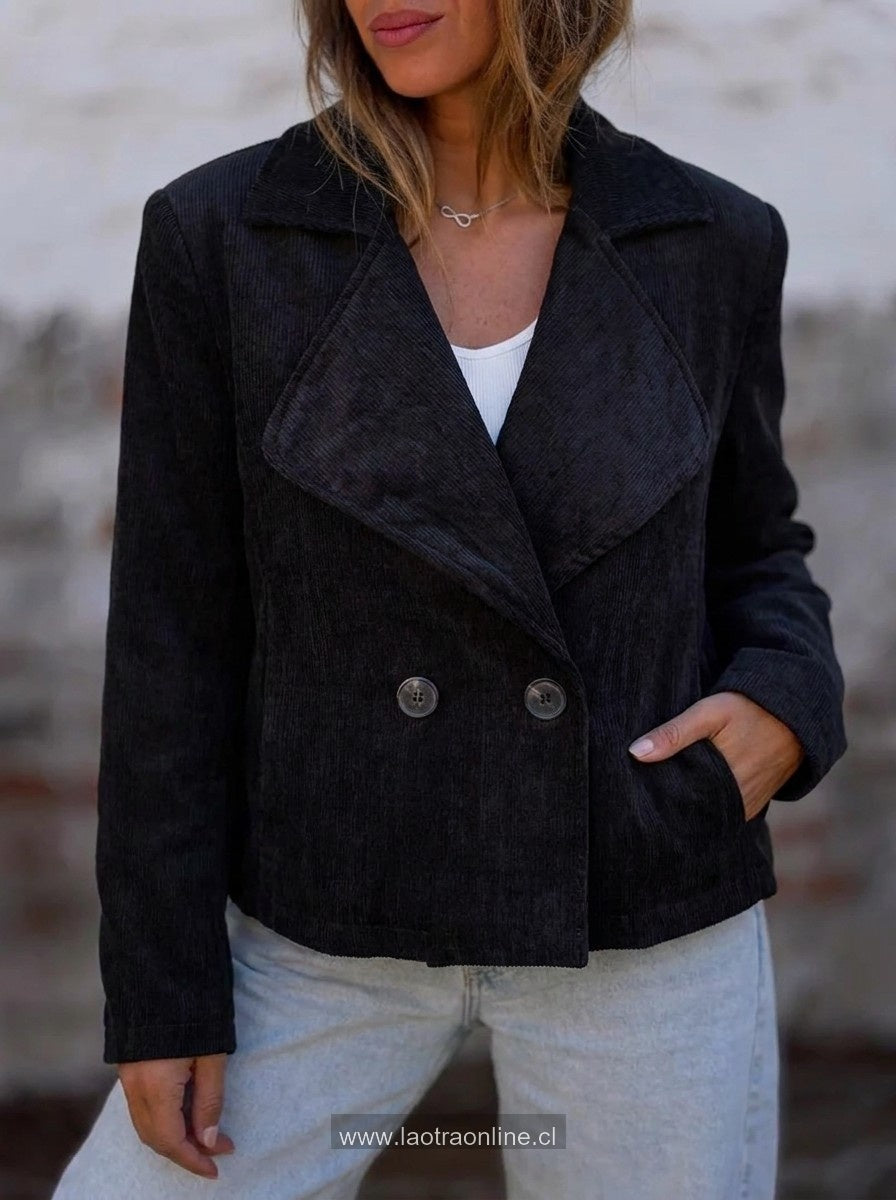 Chaqueta Curazao negro