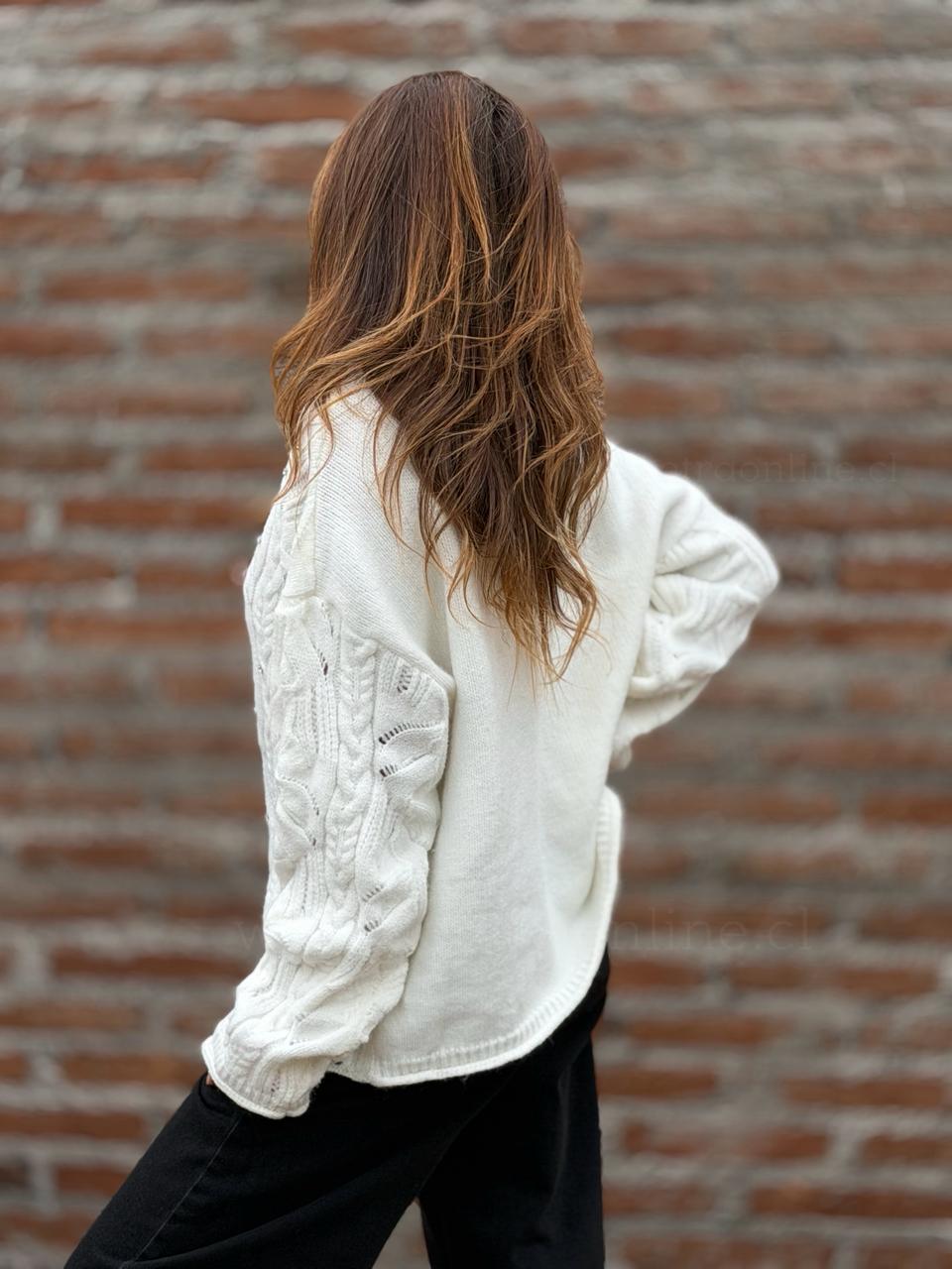 Sweater Belleza crema