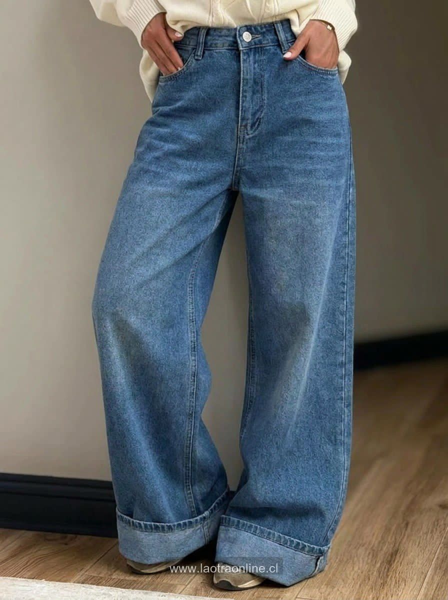 Jeans Recto doblez