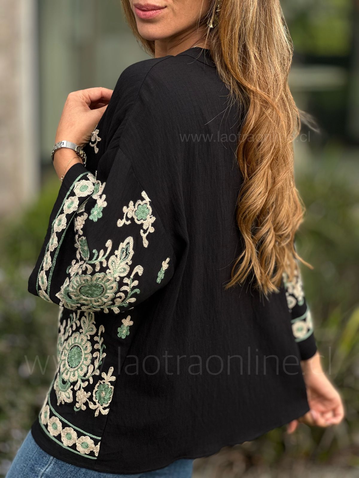 Blusa Nórdica negro