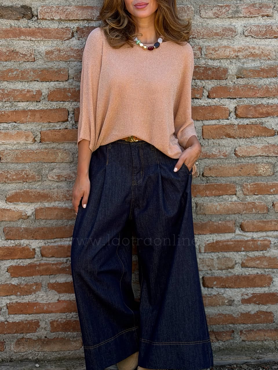 Sweater Mariquina damasco