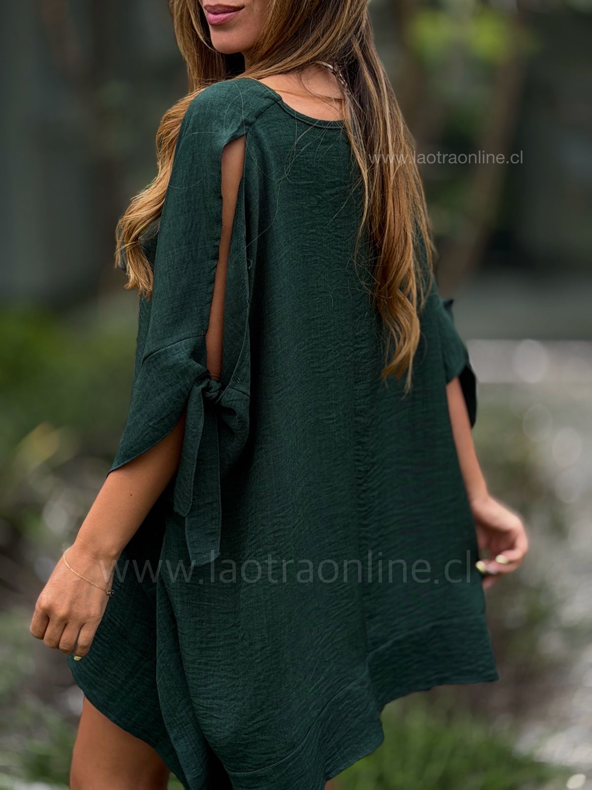 Blusón Mariquina esmeralda