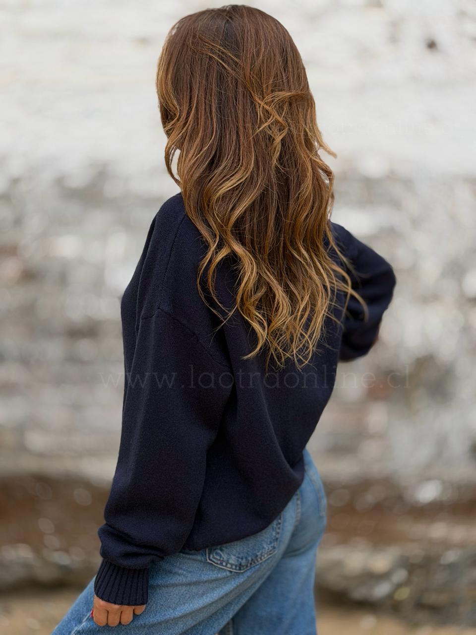 Sweater Milán azul