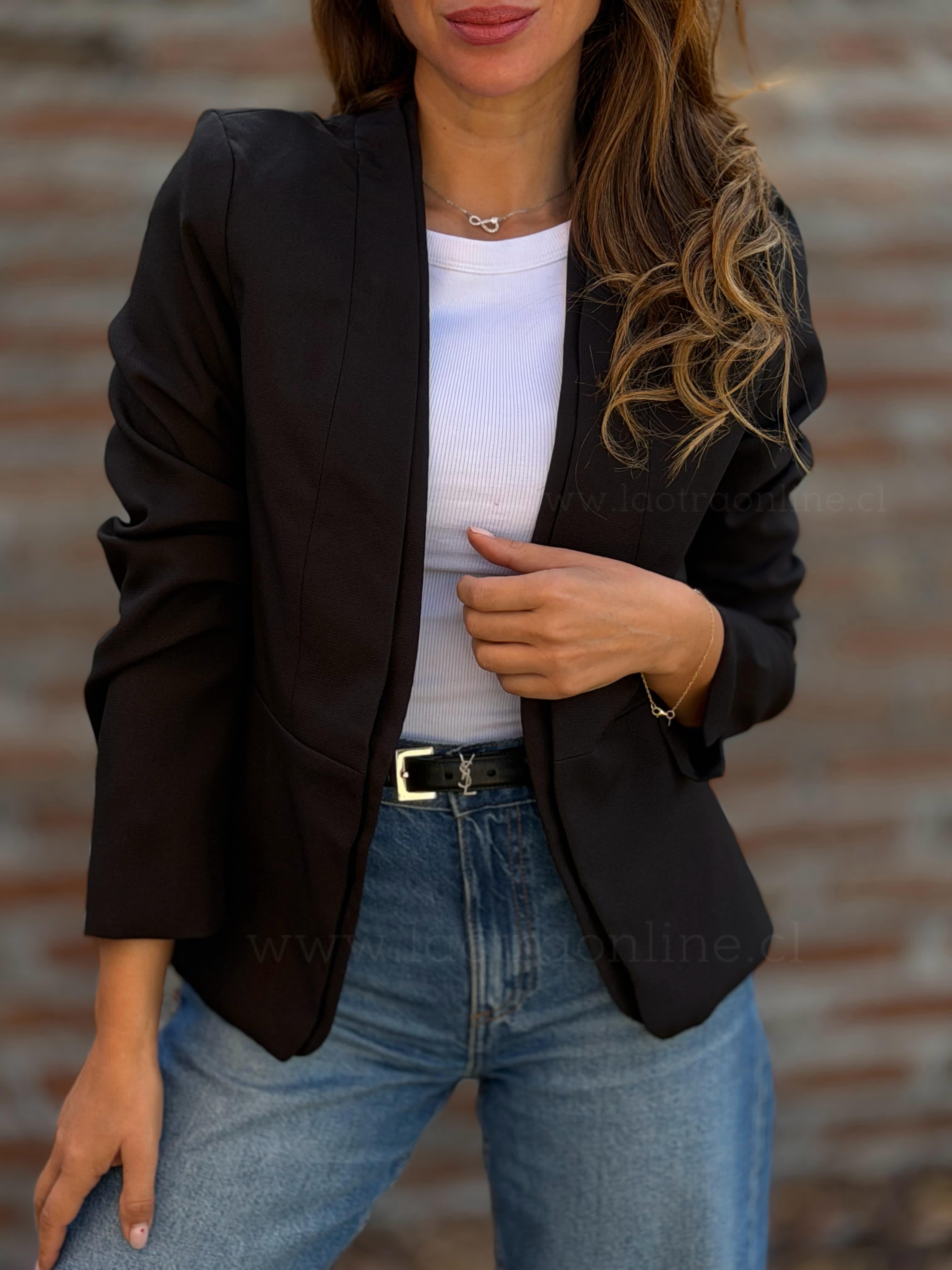 Blazer Dominga negro