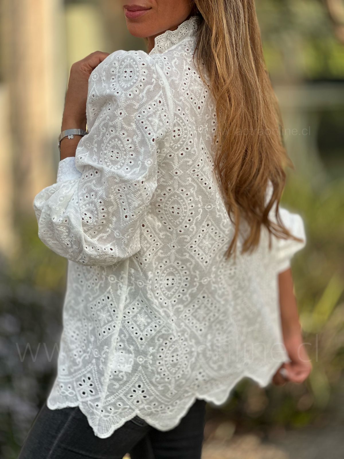 Blusa Celine blanco