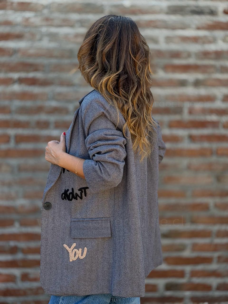 Blazer Tú gris