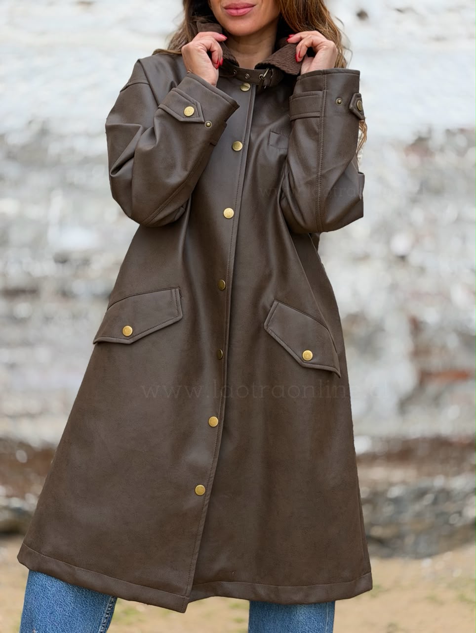 Impermeable Alaska verde