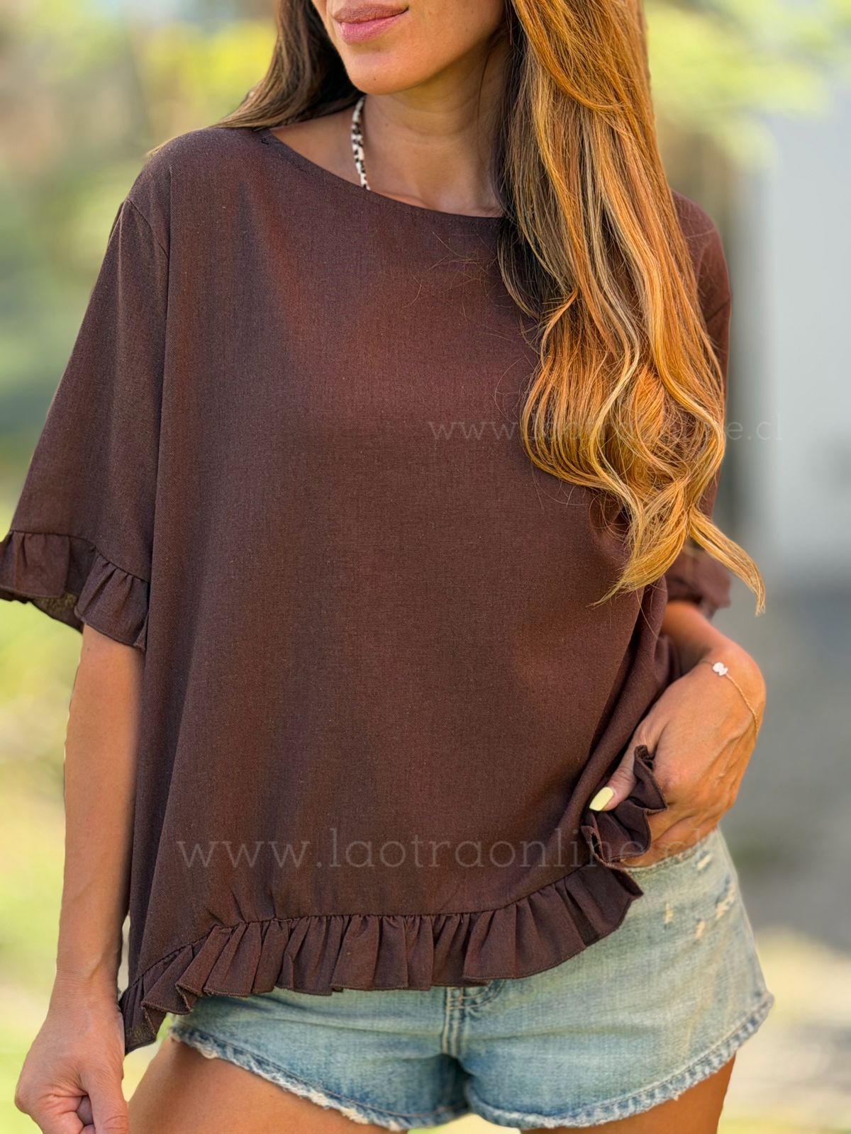 Blusón Copacabana choco