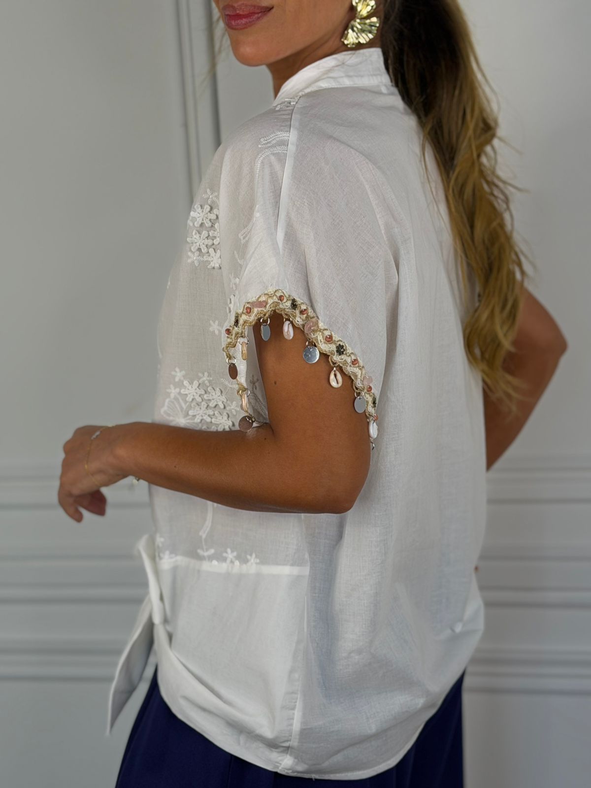 Blusa Vitoria blanco