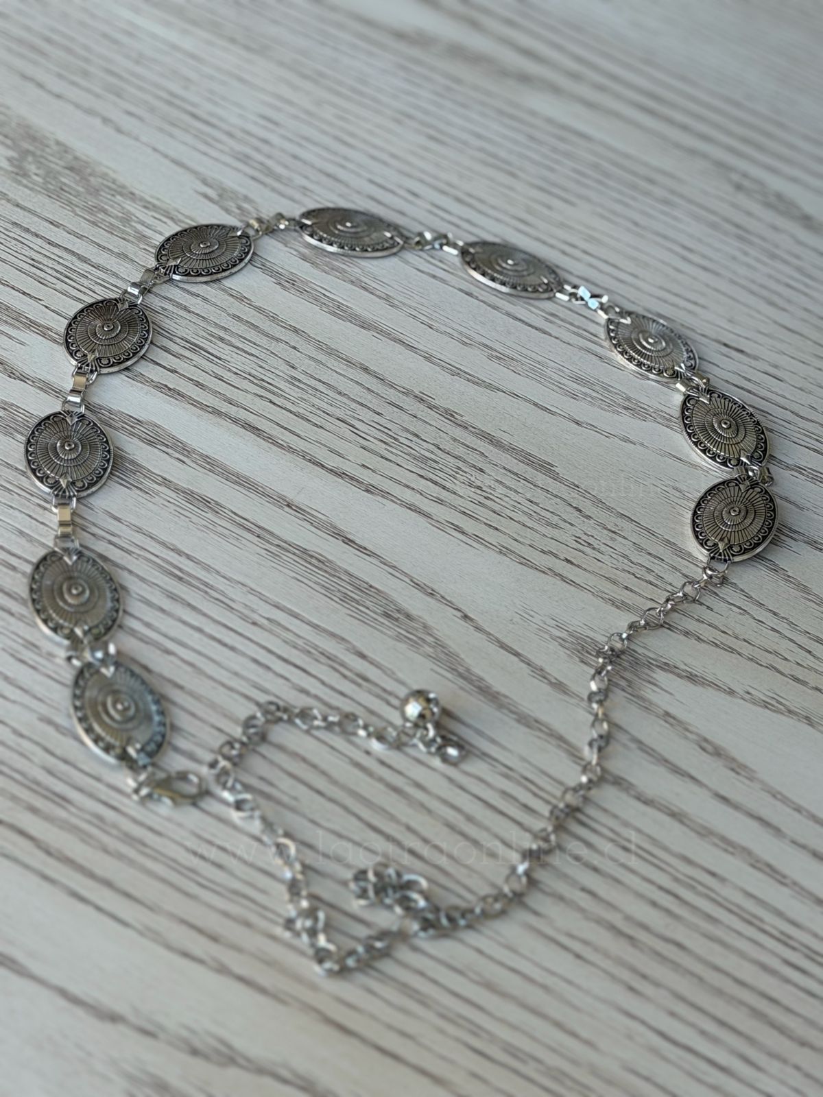 Cinturón Lina plata