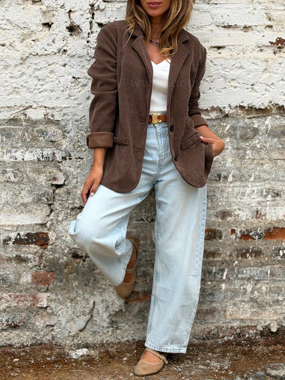 Blazer Cotele choco