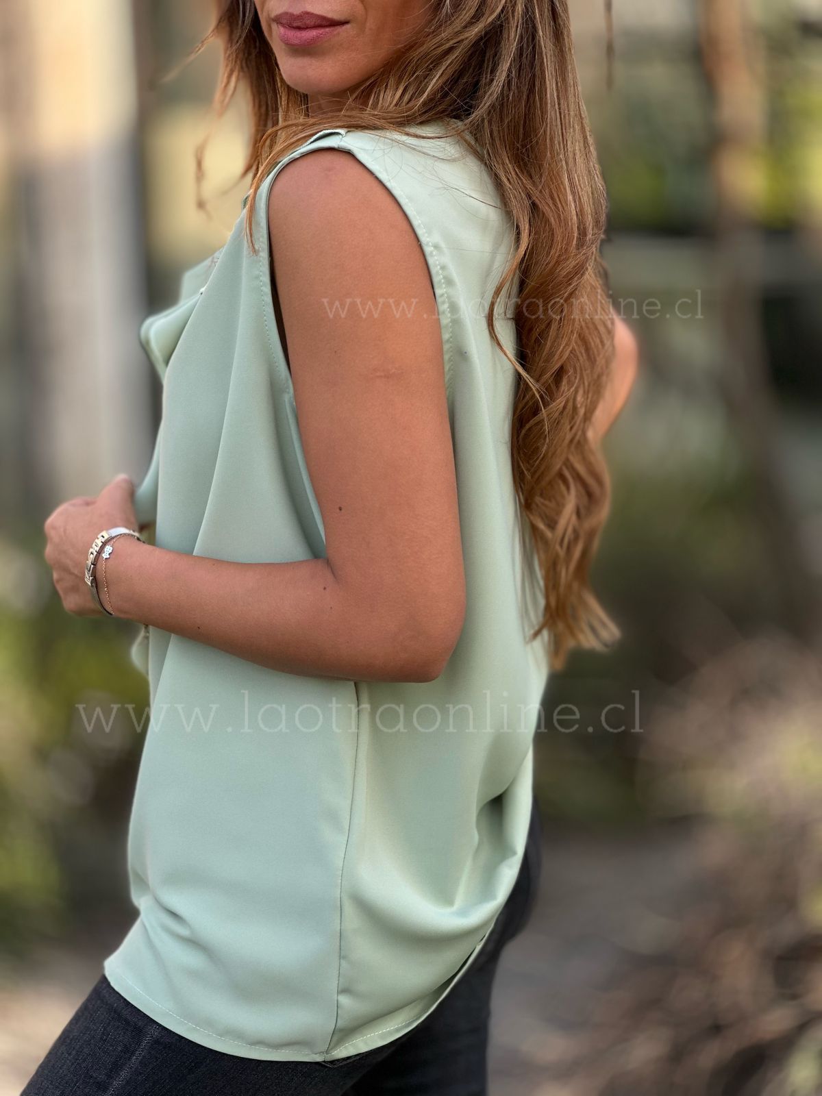 Polera Francesa menta