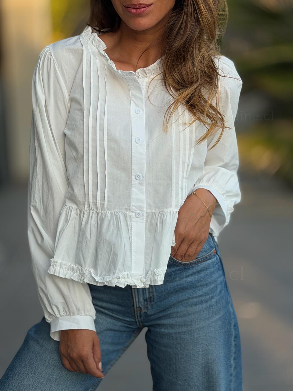 Blusa Princesa blanco