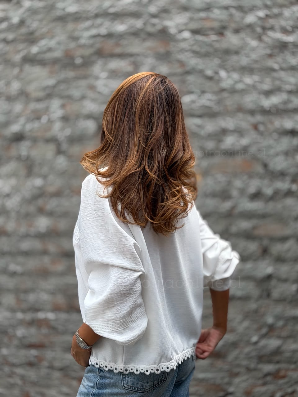 Blusa Delicia blanco