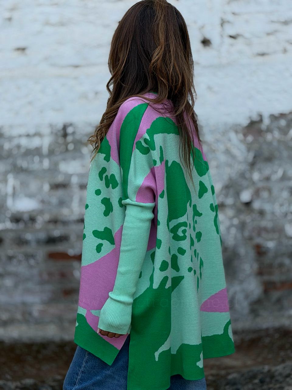 Sweater Arte menta