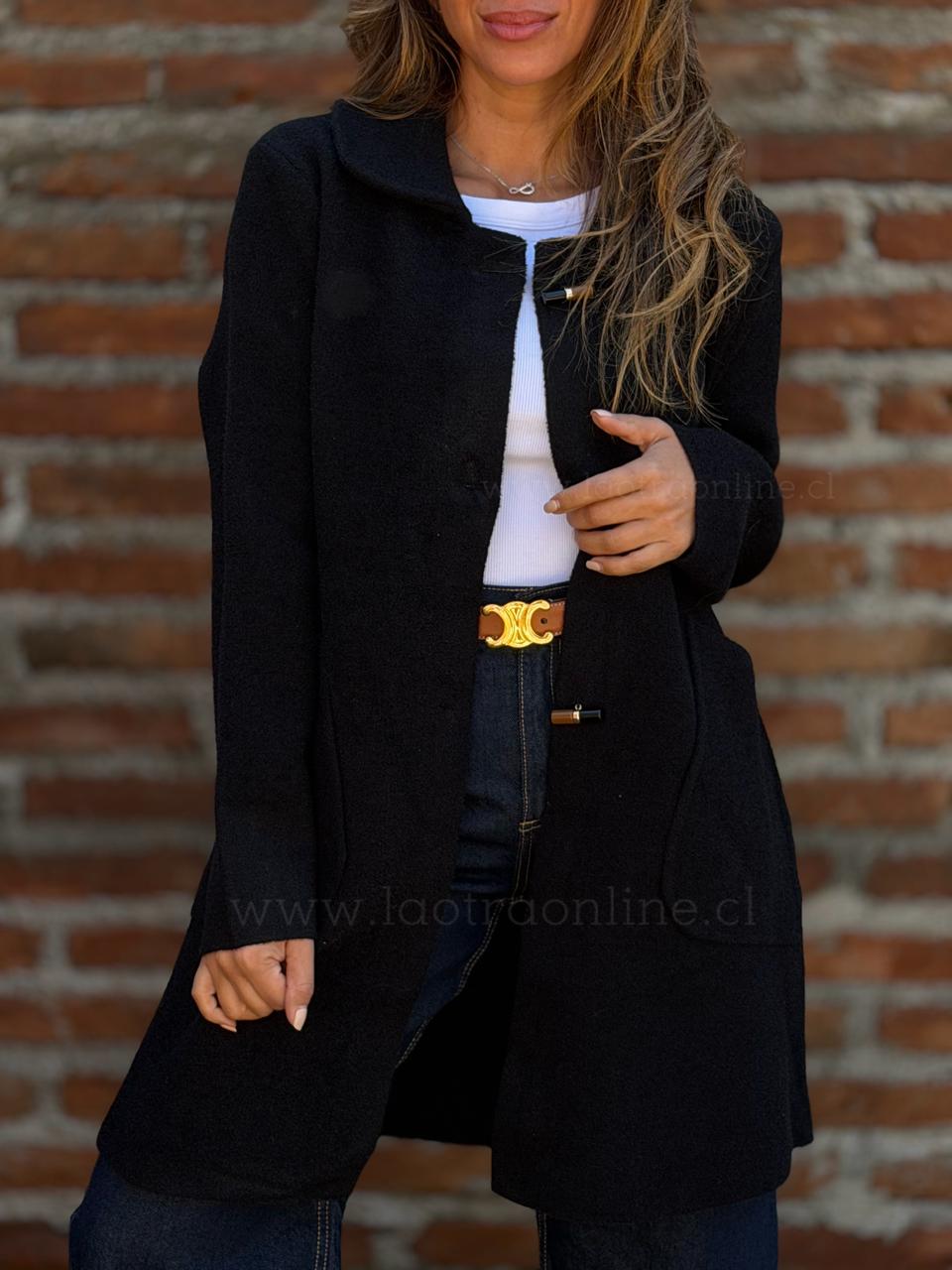 Abrigo Barcelona negro