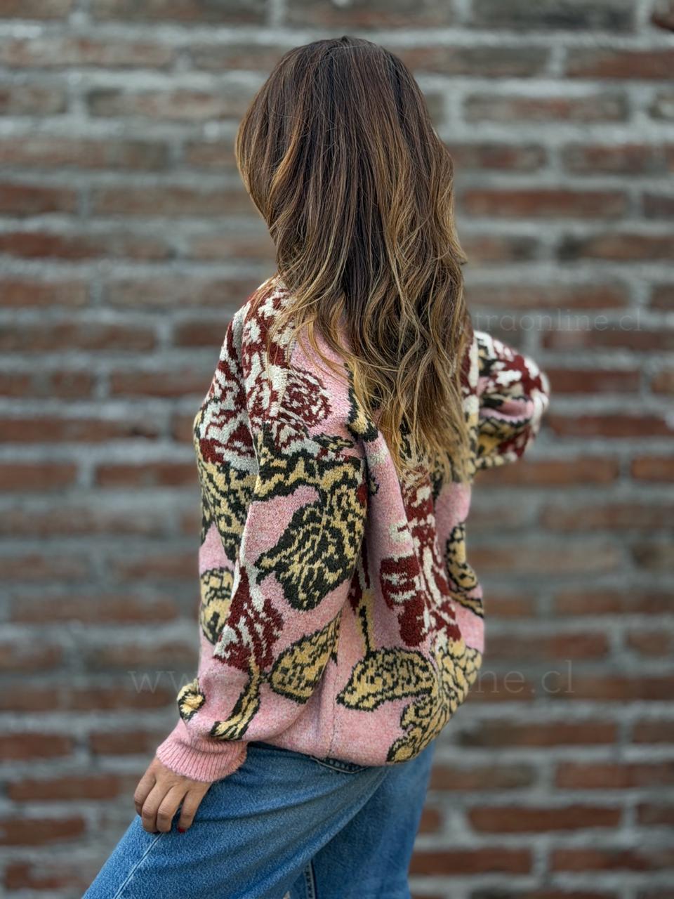 Sweater Violeta rosa