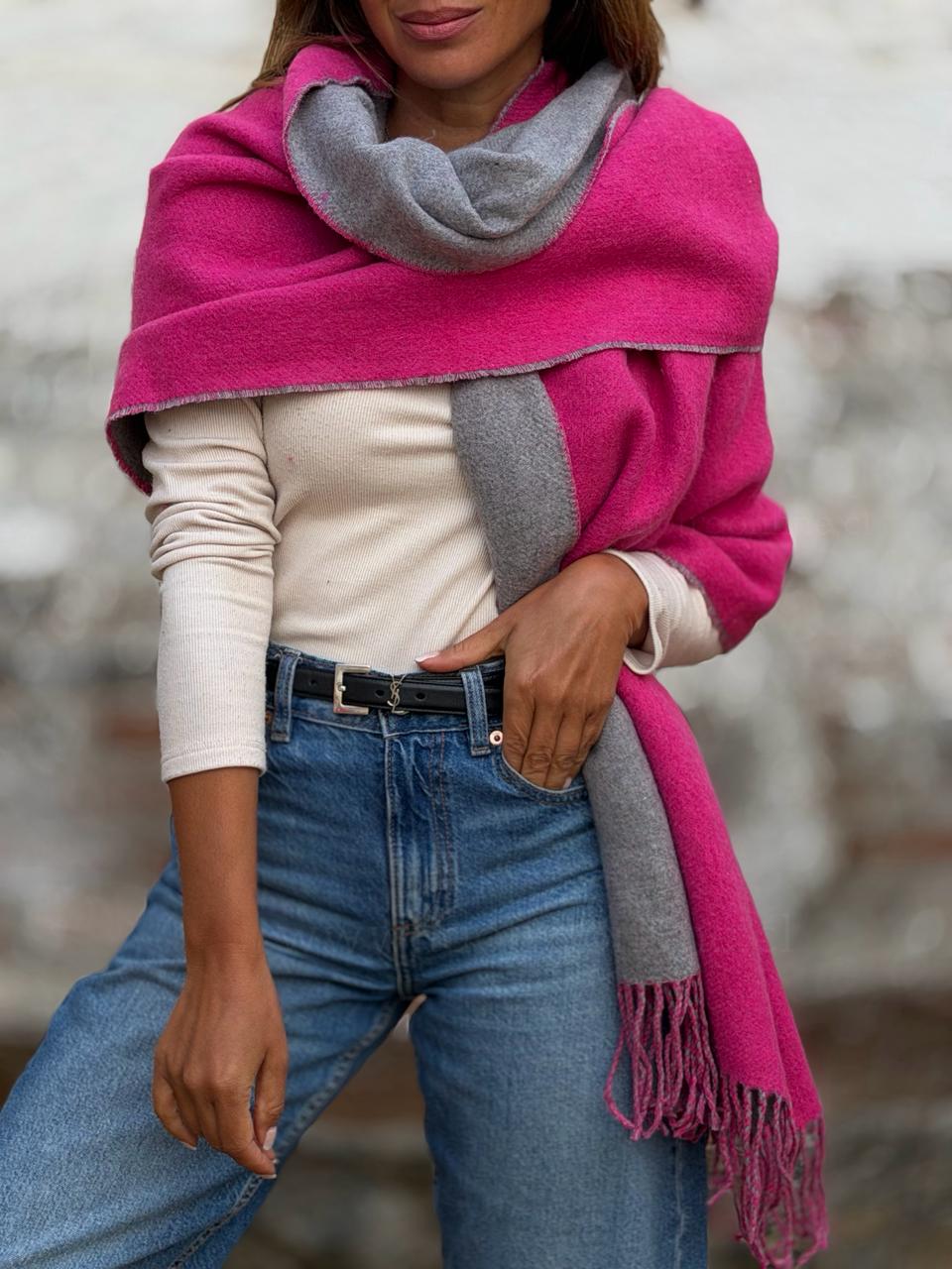 Bufandon Top fucsia