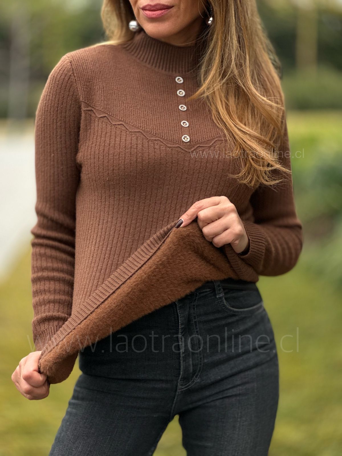Polera/Sweater Coquet toffe