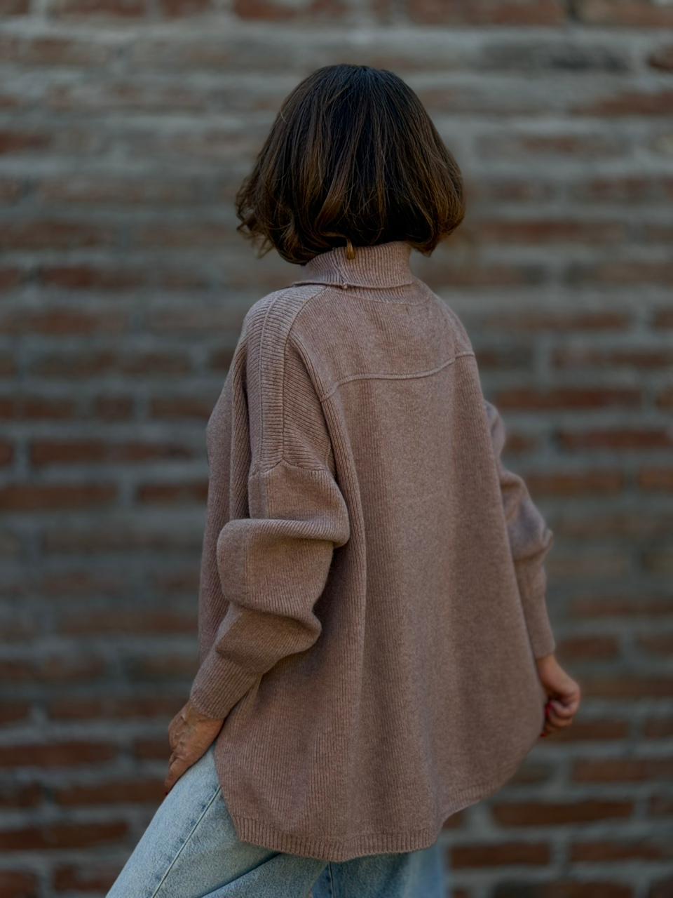 Sweater París Simone moka