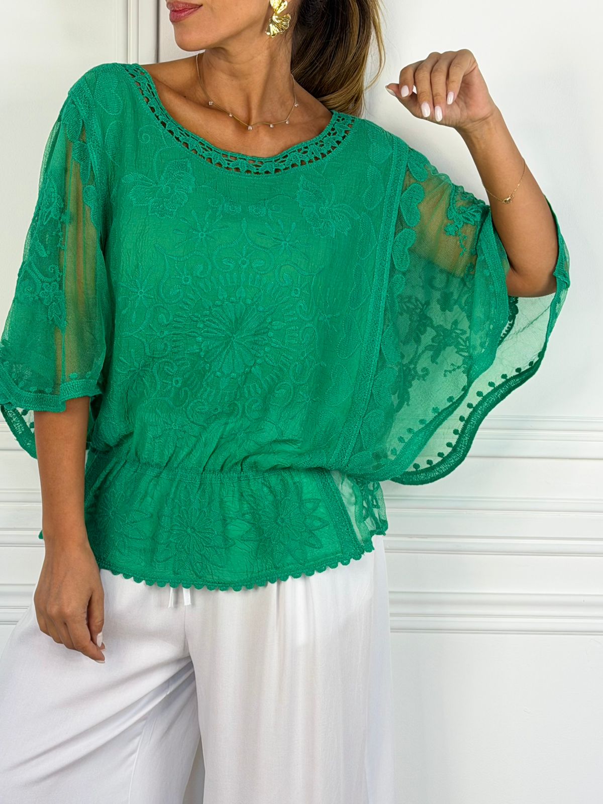 Polera Portugal verde