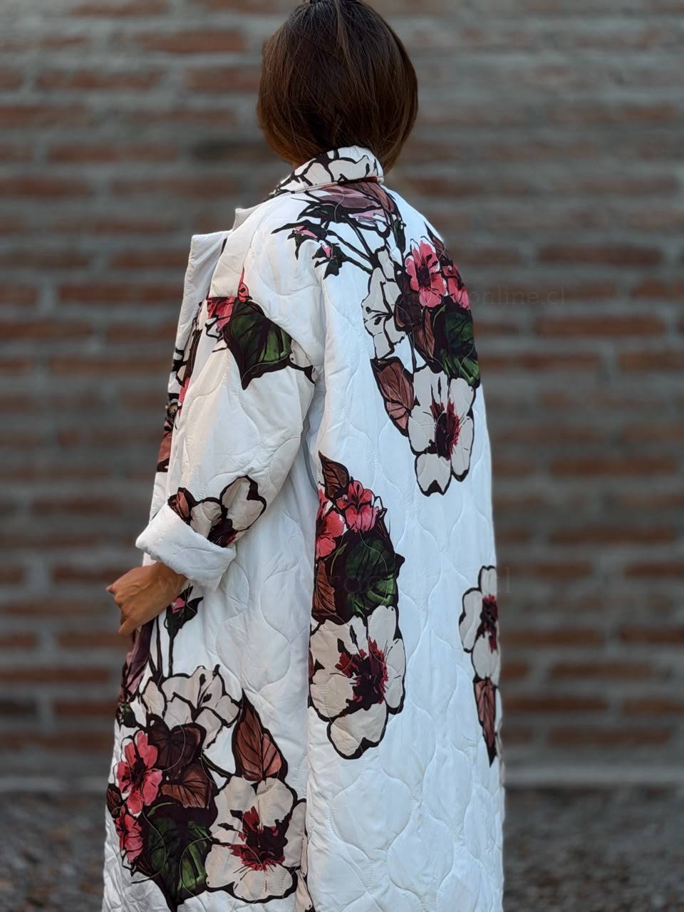Parca Oversize blanco