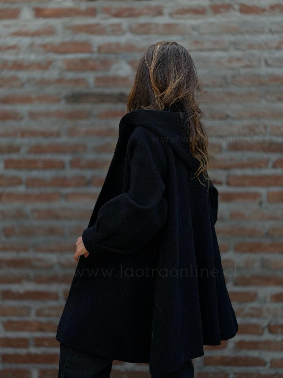 Abrigo Impactante negro