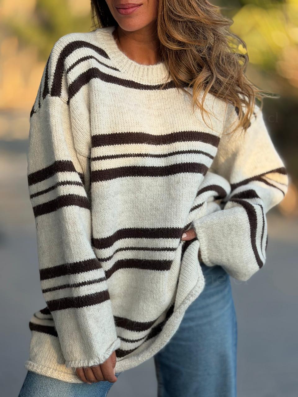 Oversize Turquía crema