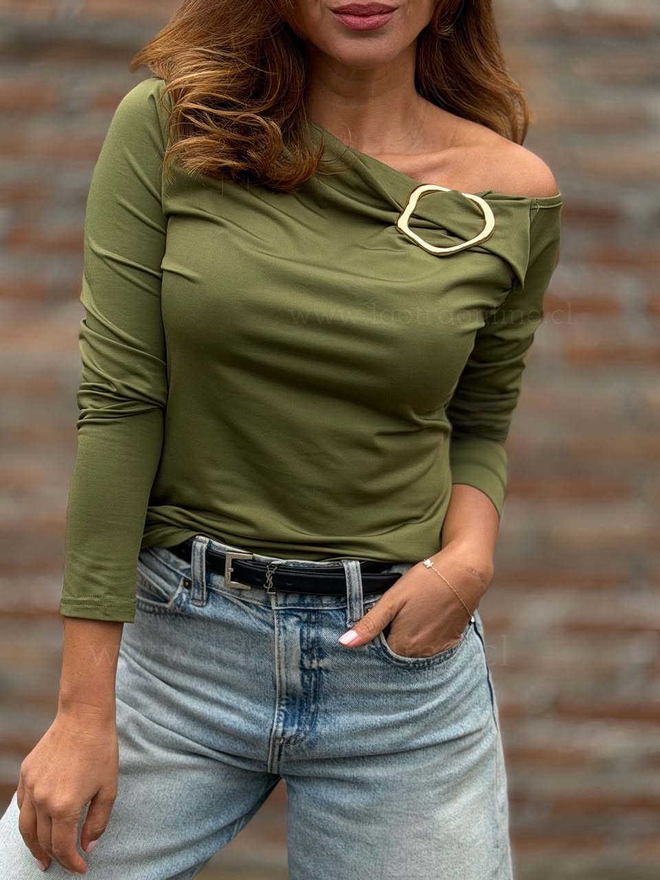 Polera Catarina verde