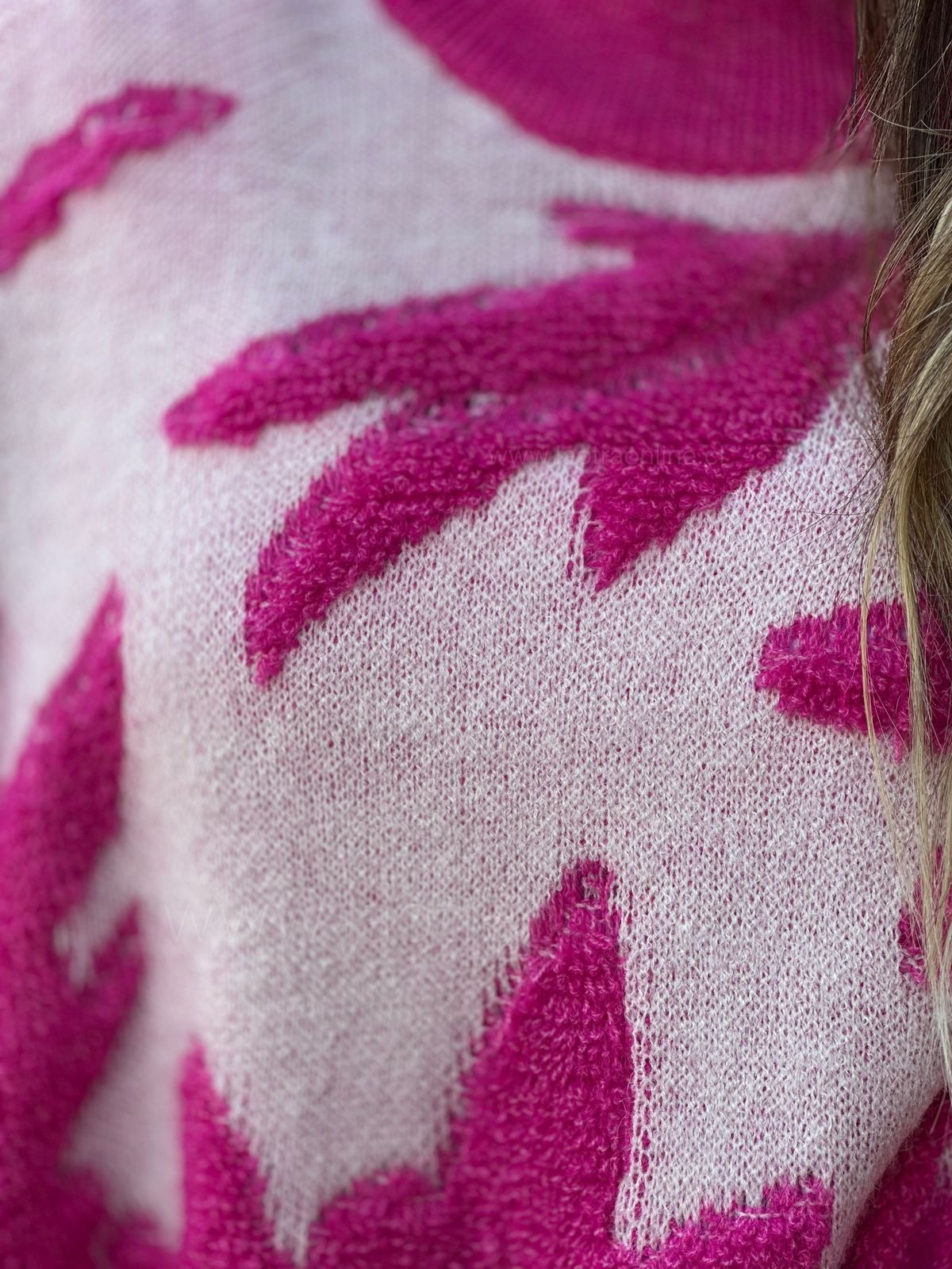 Sweater Oversize Bogotá fucsia