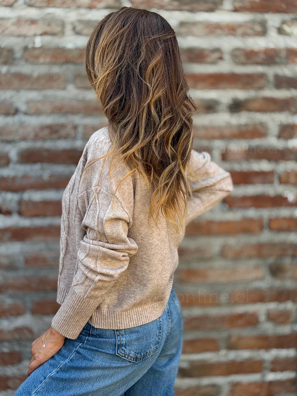 Sweater Marroquí arena