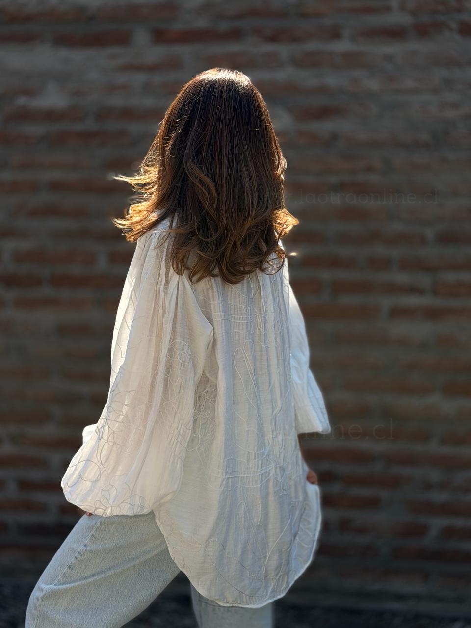 Blusa Montpellier blanco