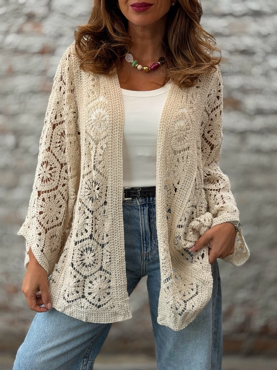 Tapado Tejido beige