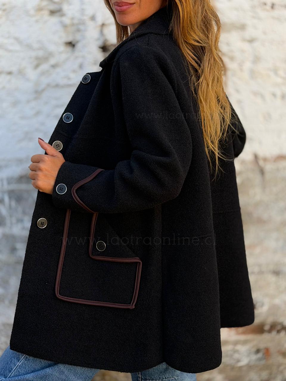 Abrigo Málaga negro