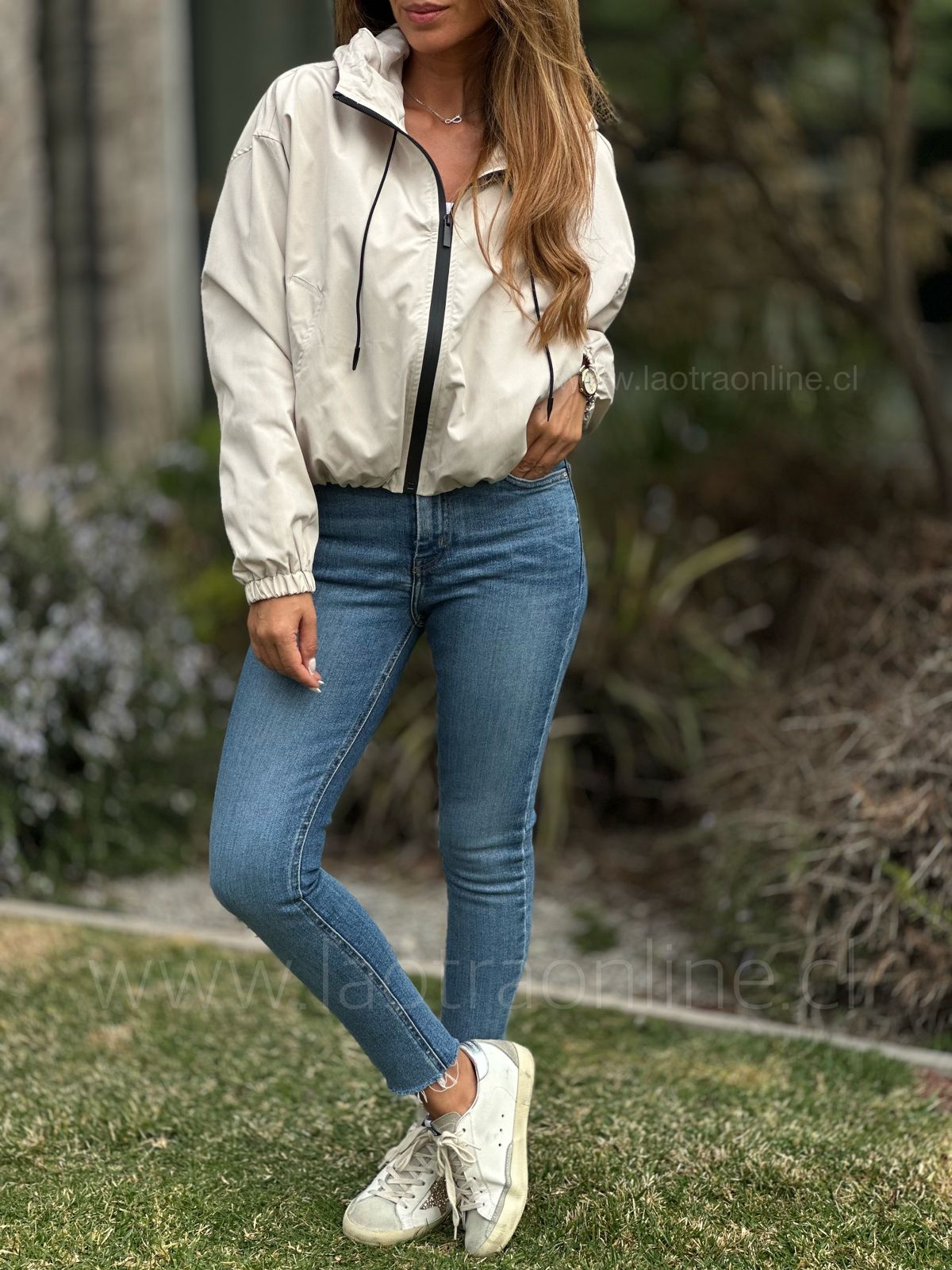Cortaviento Almaguer beige