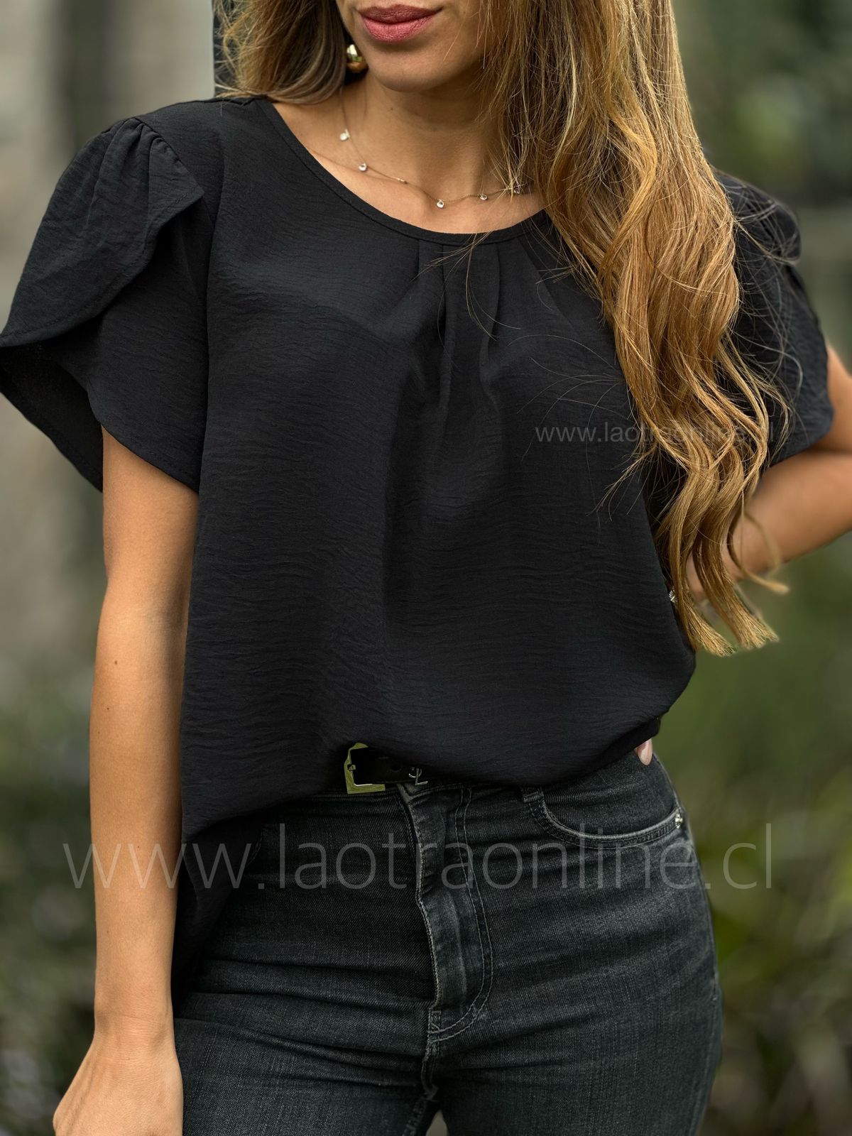 Polera Capadocia negro