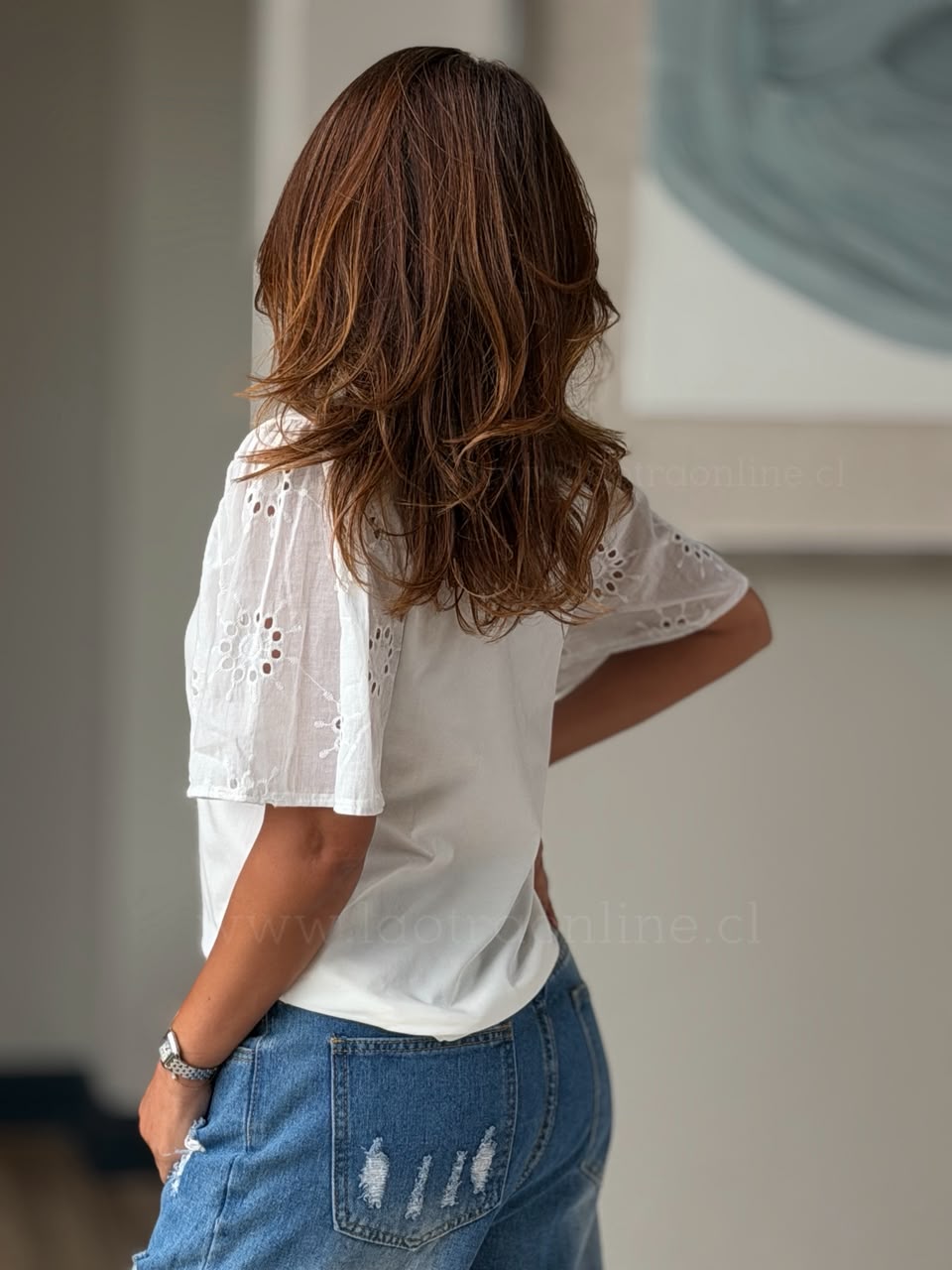 Polera Pretty blanco