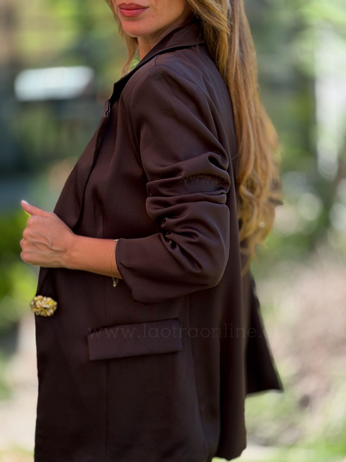 Blazer Camerún choco