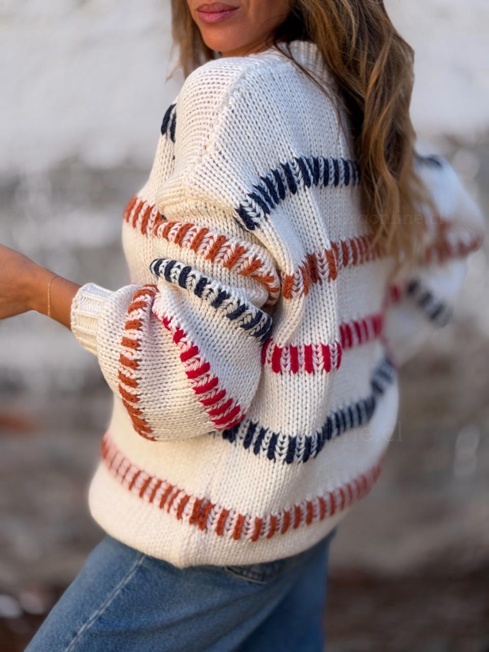 Sweater Grecia blanco