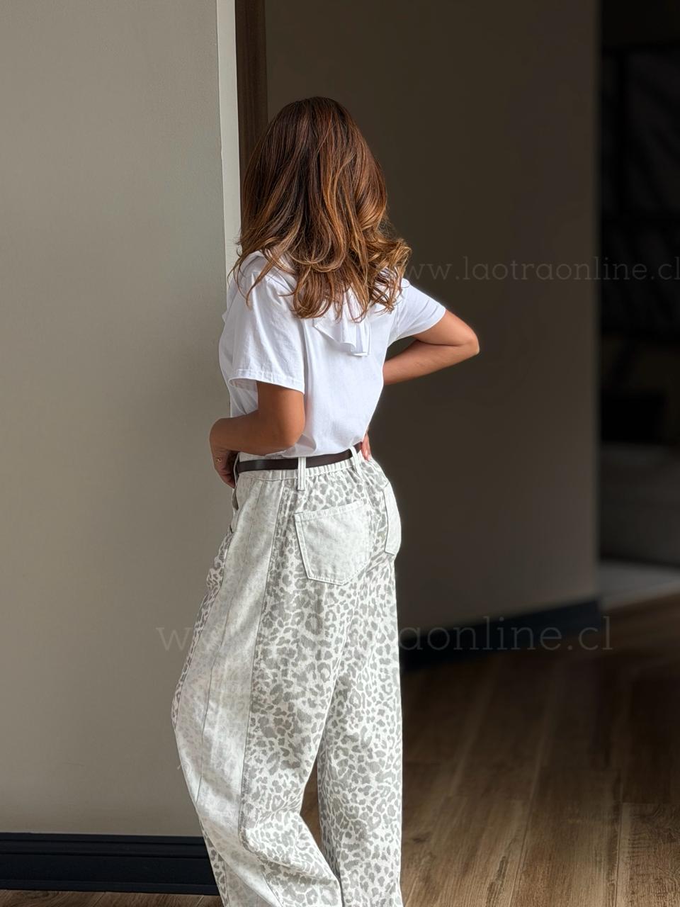 Barrel Print blanco