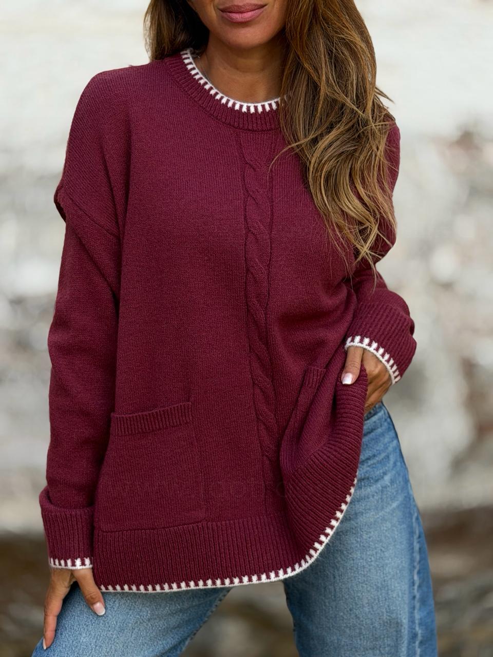 Sweater Palermo Cherry