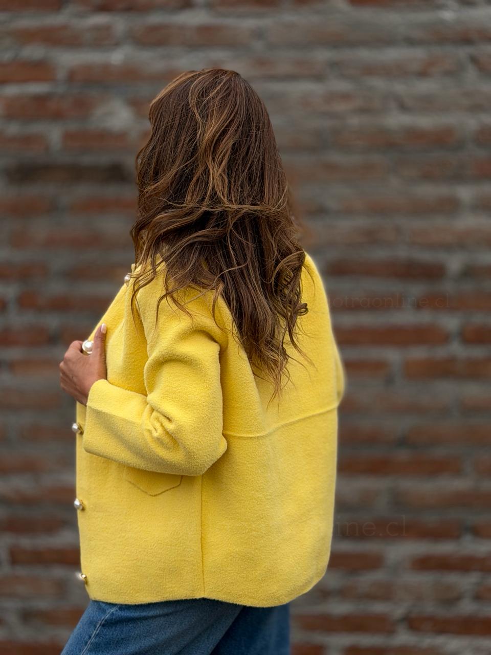 Abrigo Princesa amarillo