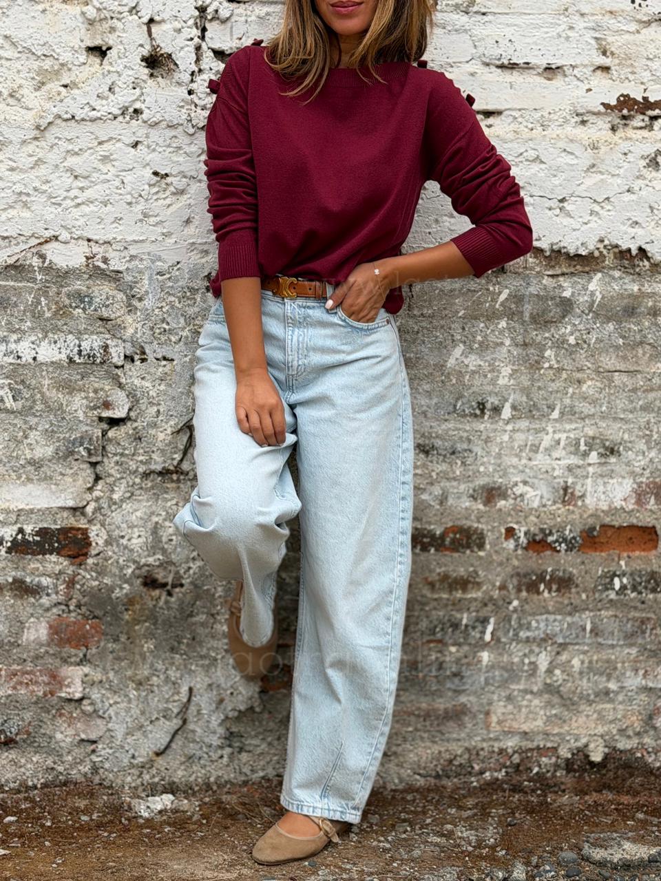 Sweater Colorado cherry