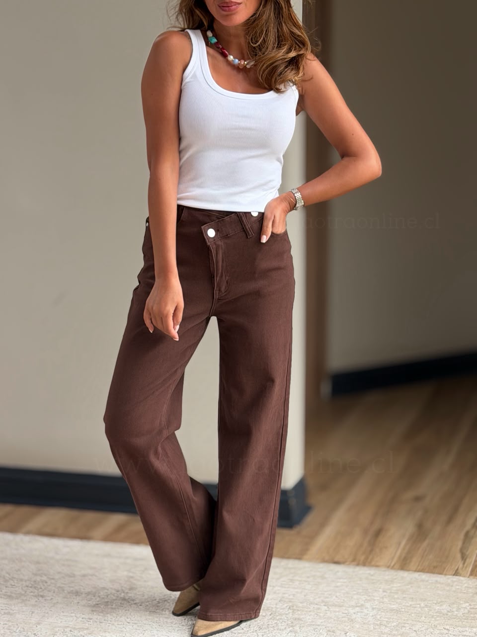 Pantalón Turquía marrón