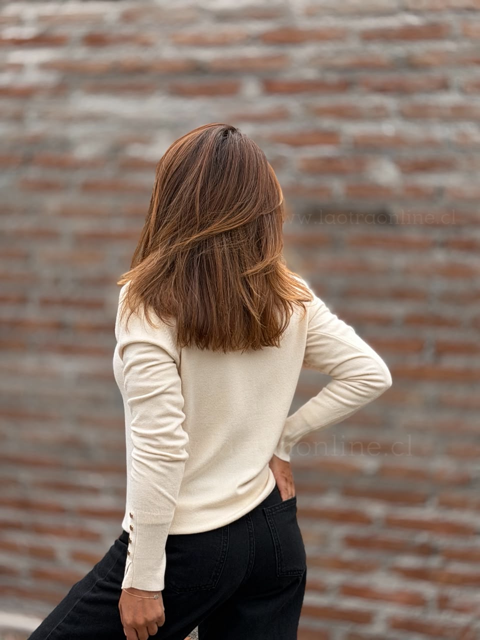 Sweater Cardiff crema