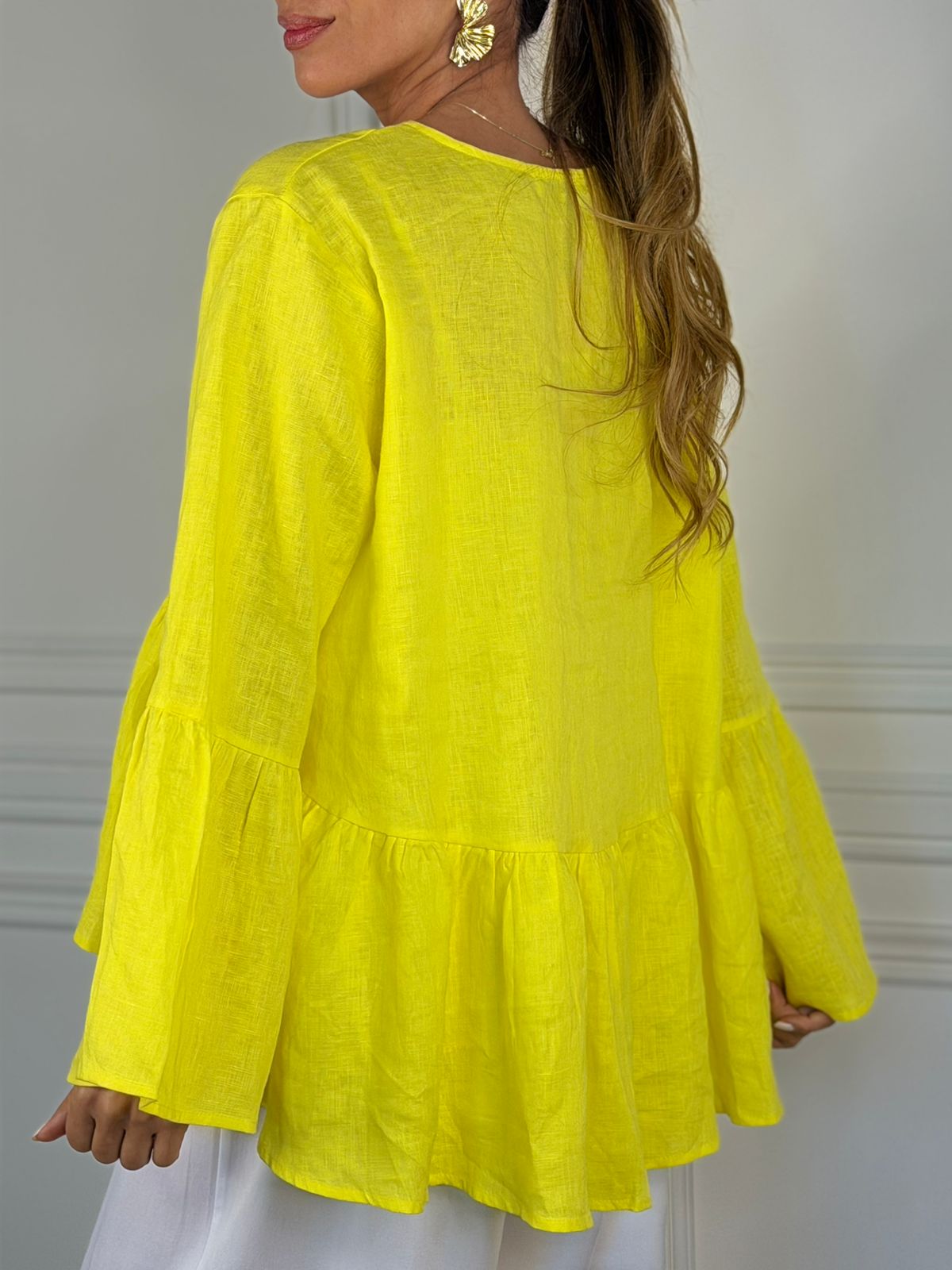 Blusón Cruzeiro amarillo