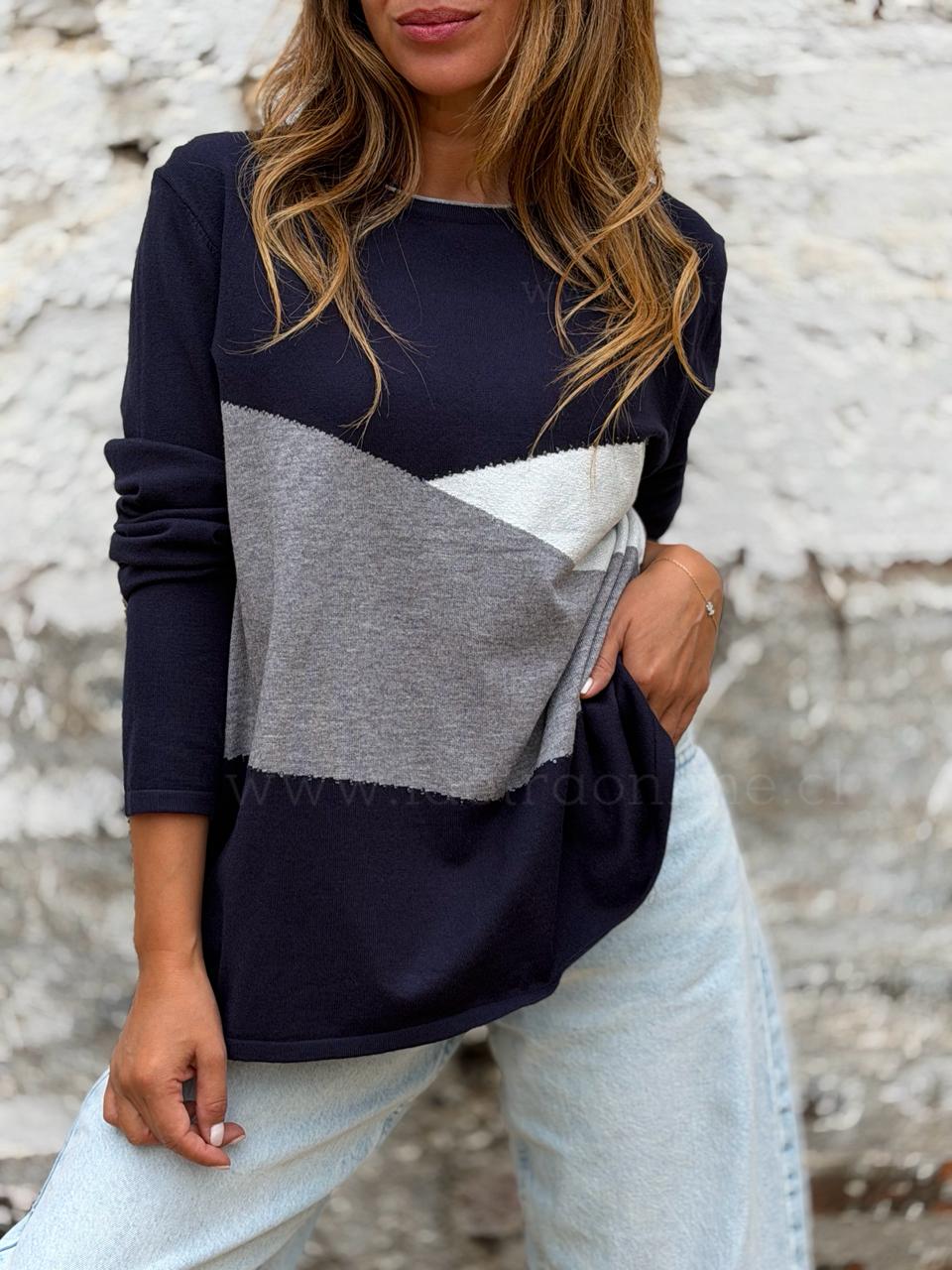 Sweater Verona azul